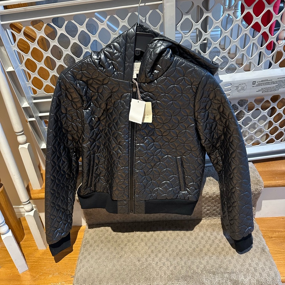 Hinge quilted jacket